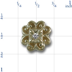 ale1038 Diamond Bracelet Slide 